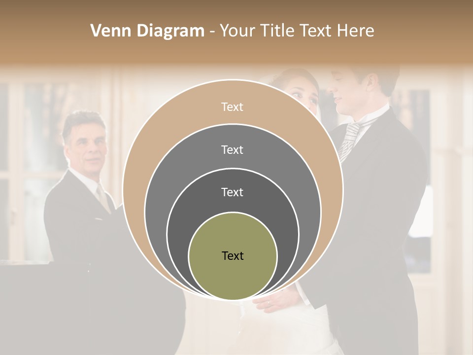 Klavier Walzer Frau PowerPoint Template