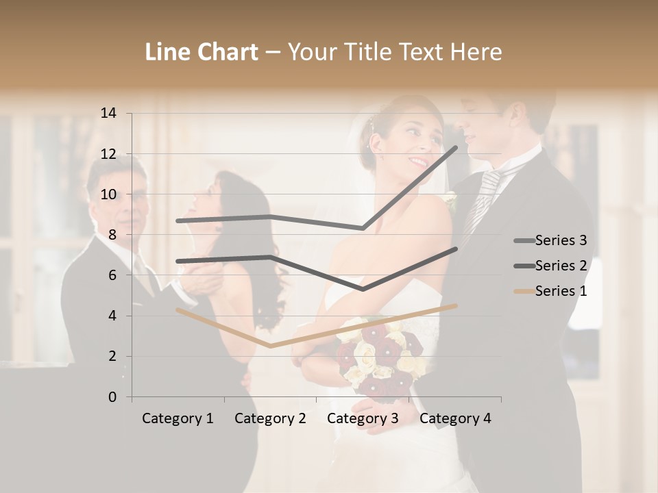 Klavier Walzer Frau PowerPoint Template