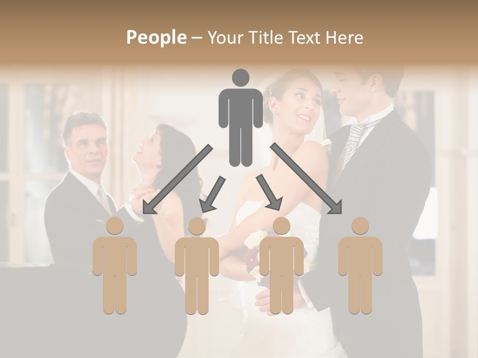 Klavier Walzer Frau PowerPoint Template