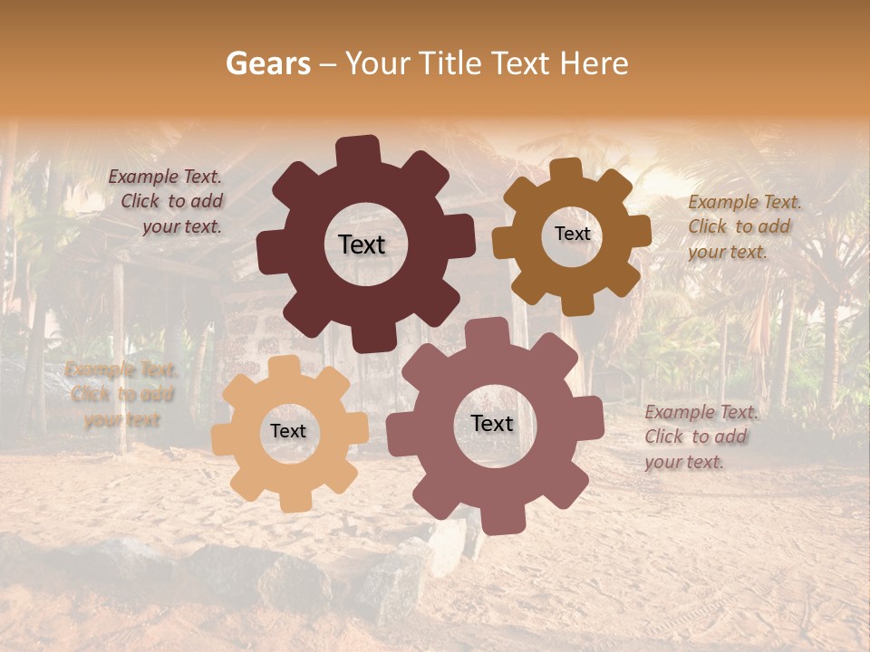 Old Exterior Kerala PowerPoint Template