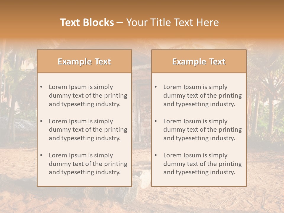 Old Exterior Kerala PowerPoint Template