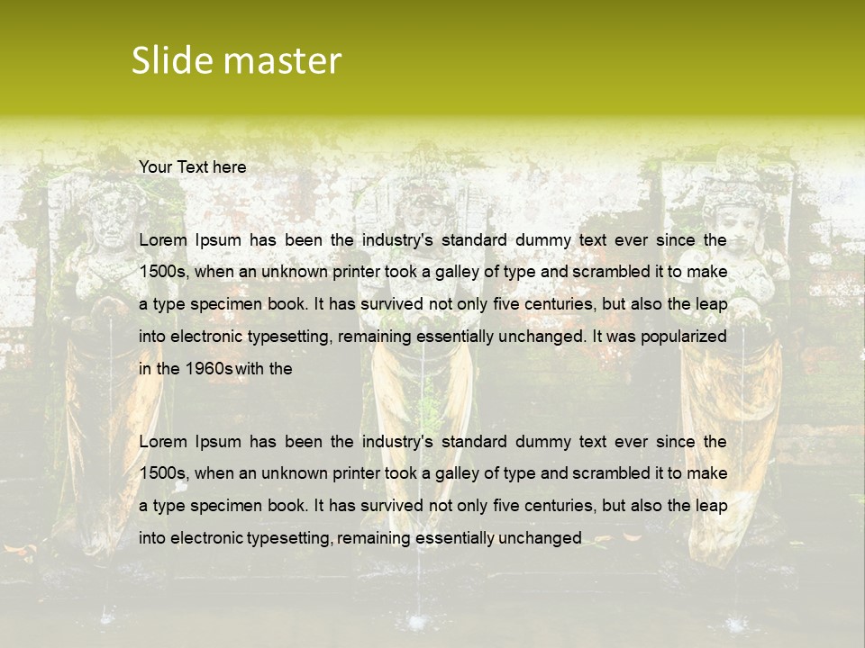 Woman Holy Traditions PowerPoint Template