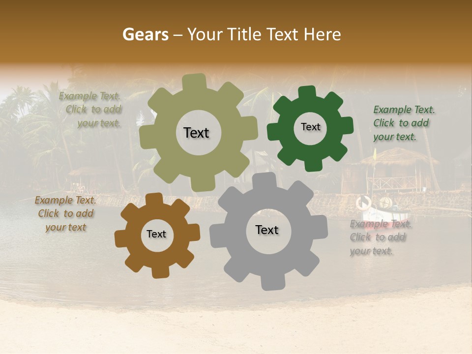 Peace Relaxation Nature PowerPoint Template