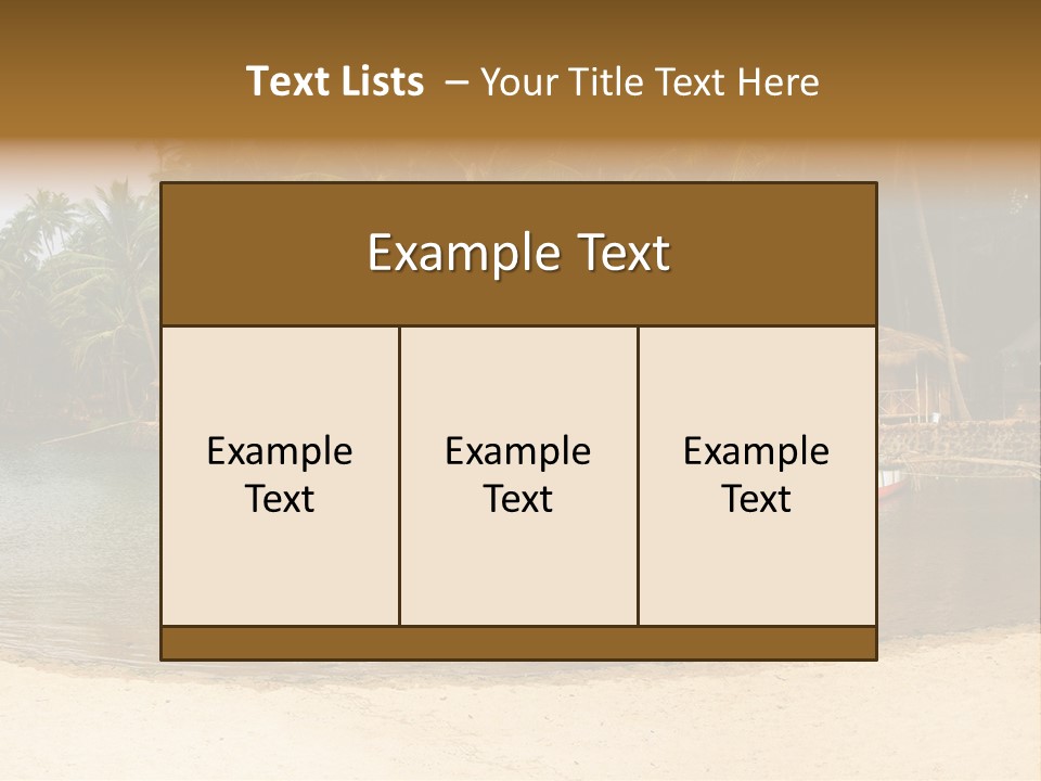 Peace Relaxation Nature PowerPoint Template