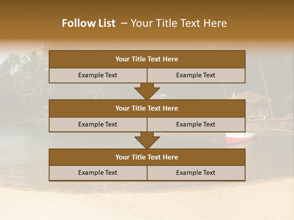 Peace Relaxation Nature PowerPoint Template