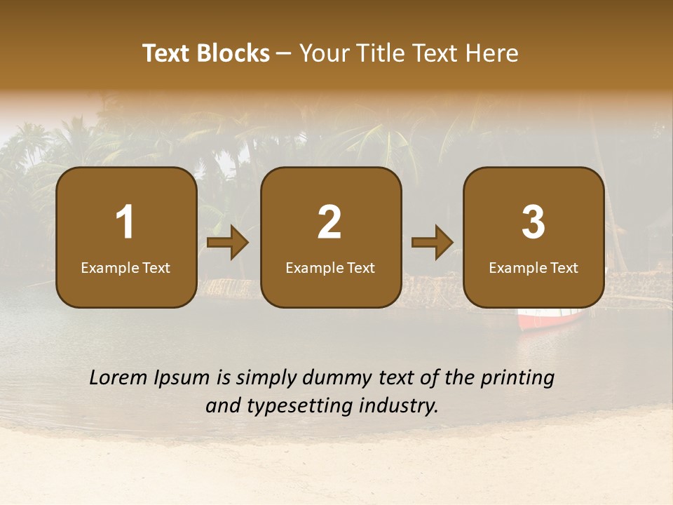 Peace Relaxation Nature PowerPoint Template