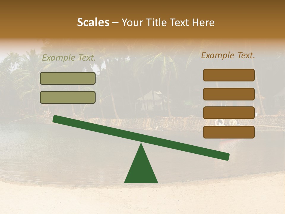 Peace Relaxation Nature PowerPoint Template