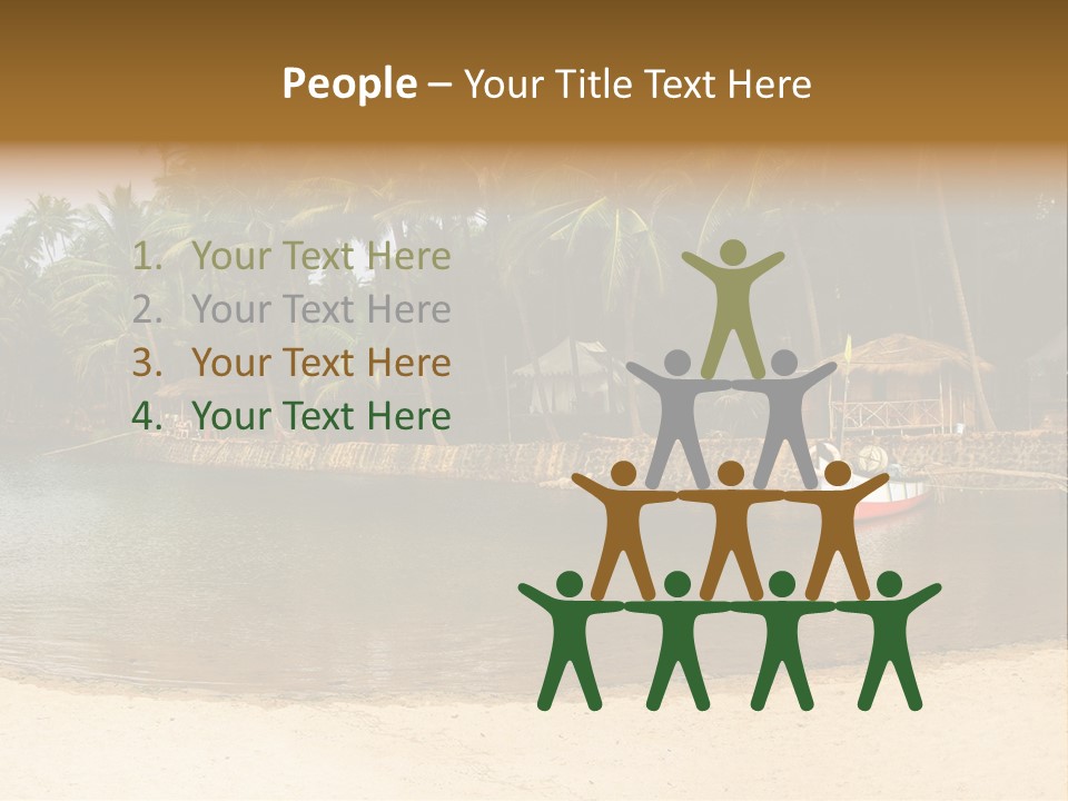 Peace Relaxation Nature PowerPoint Template