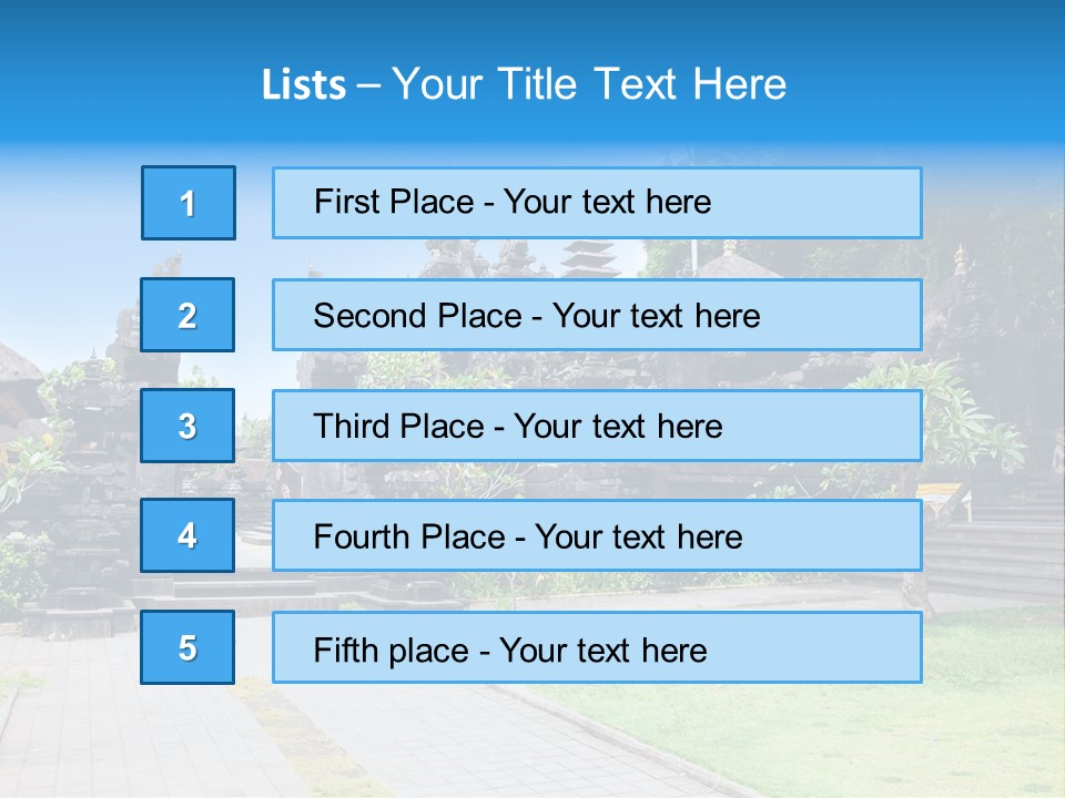 Holy Old Mountains PowerPoint Template