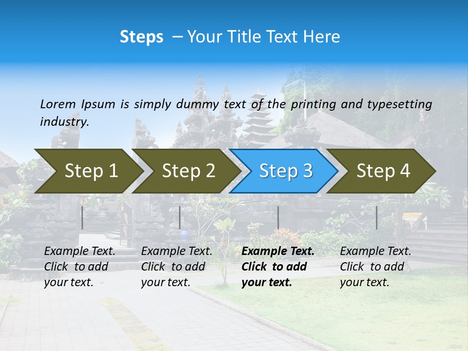 Holy Old Mountains PowerPoint Template