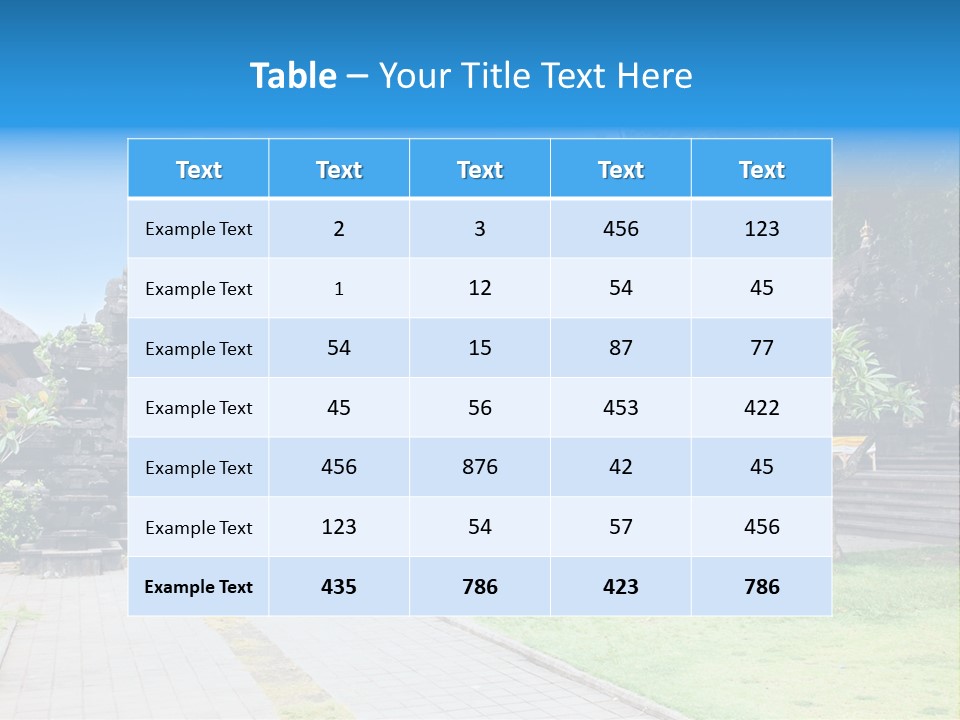 Holy Old Mountains PowerPoint Template
