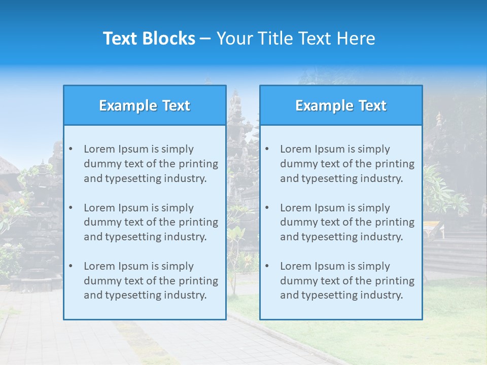 Holy Old Mountains PowerPoint Template