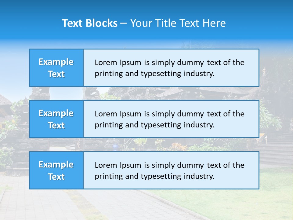 Holy Old Mountains PowerPoint Template
