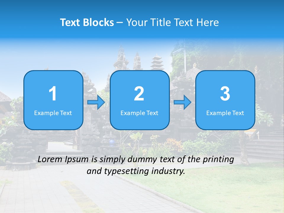 Holy Old Mountains PowerPoint Template