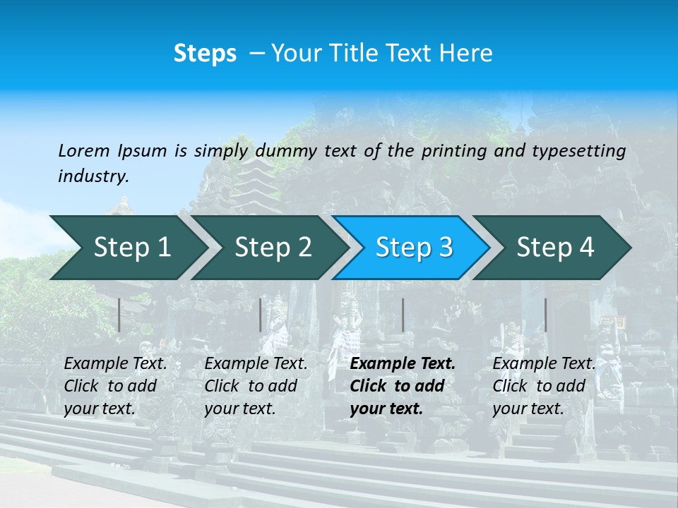 Tropics Island Beautiful PowerPoint Template