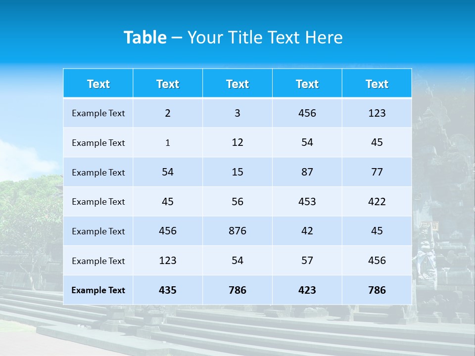 Tropics Island Beautiful PowerPoint Template
