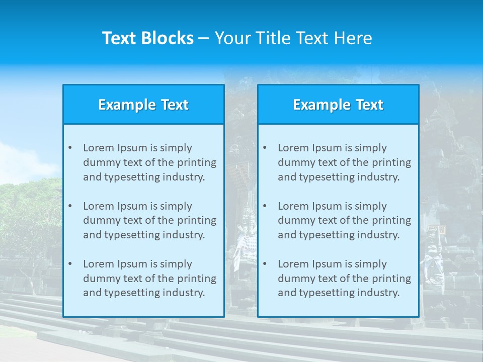 Tropics Island Beautiful PowerPoint Template