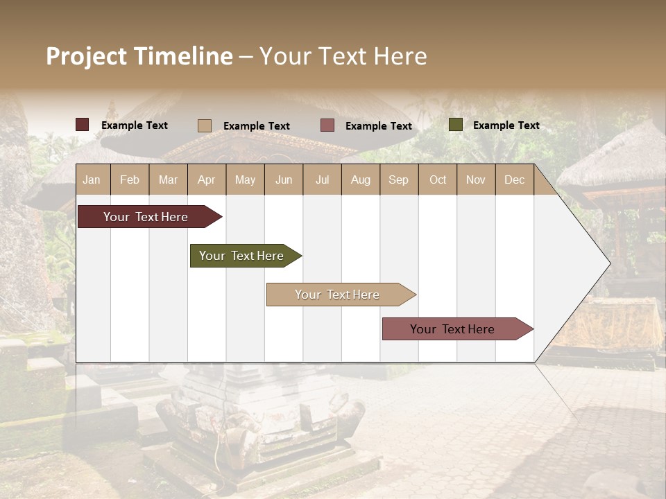 Traditional God Gunung PowerPoint Template