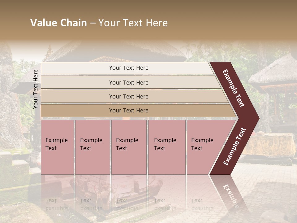 Traditional God Gunung PowerPoint Template