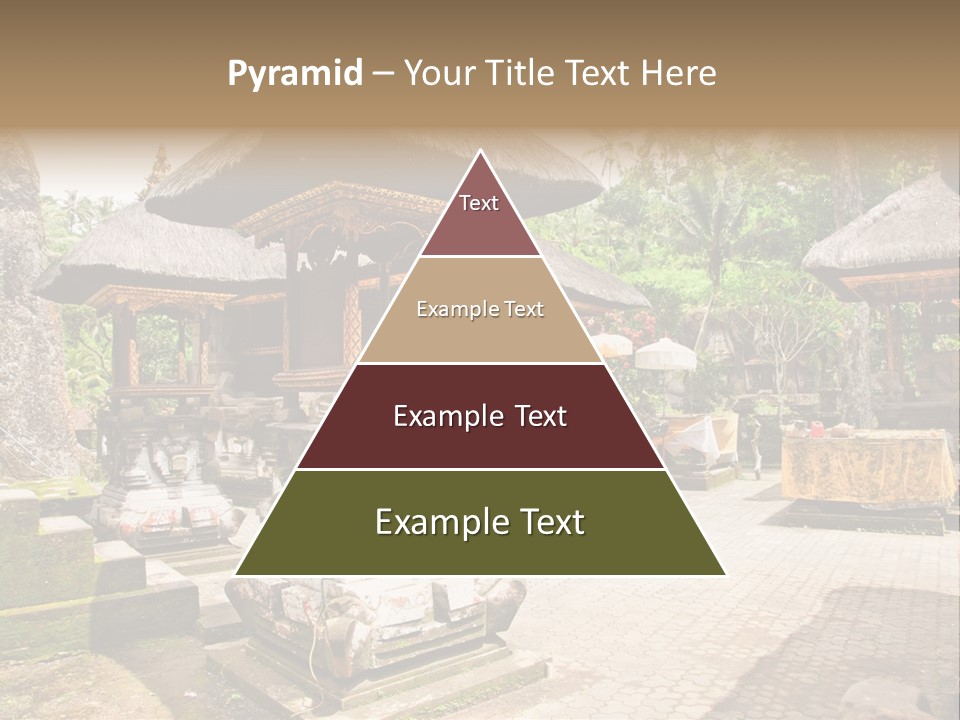 Traditional God Gunung PowerPoint Template