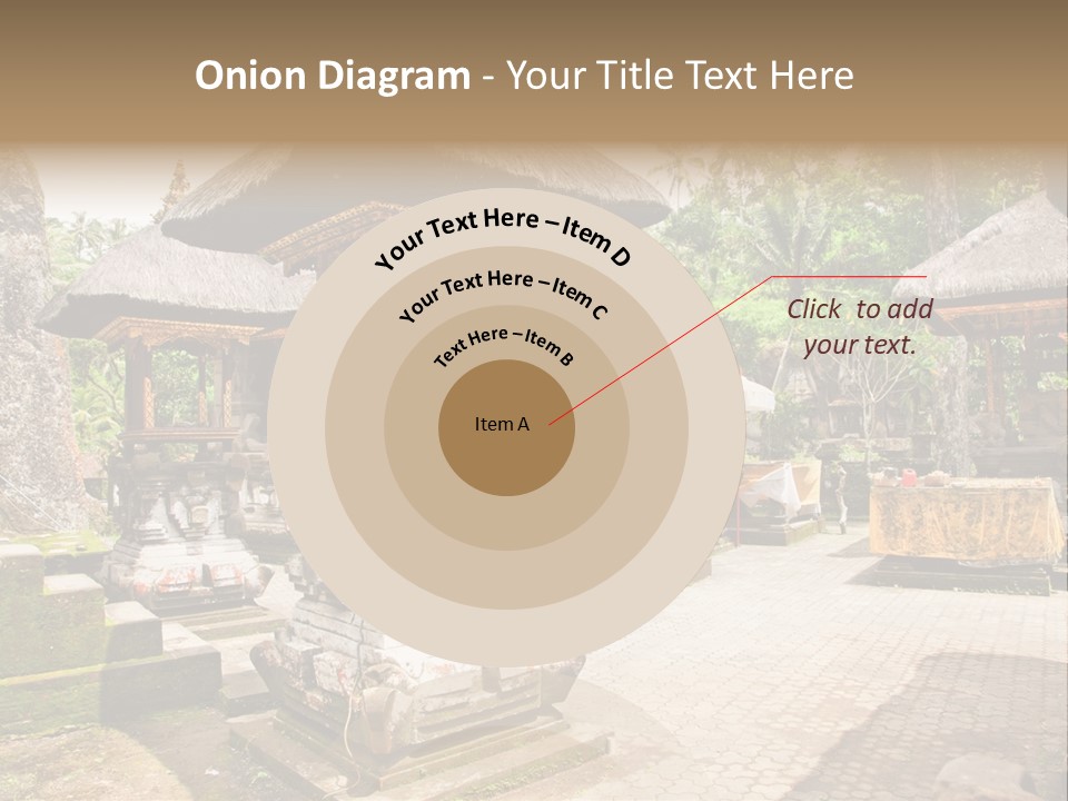 Traditional God Gunung PowerPoint Template