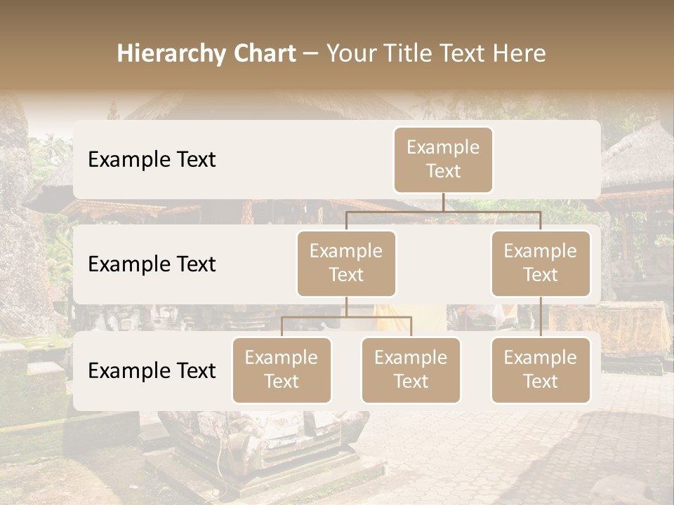 Traditional God Gunung PowerPoint Template