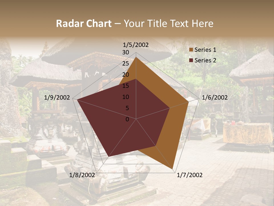 Traditional God Gunung PowerPoint Template