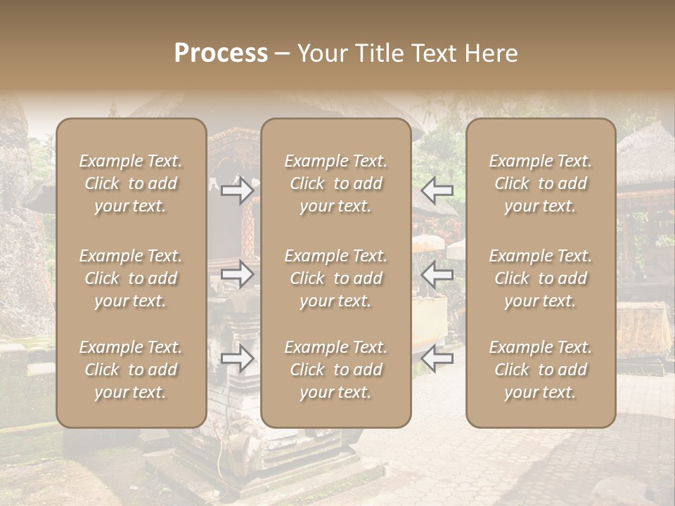 Traditional God Gunung PowerPoint Template