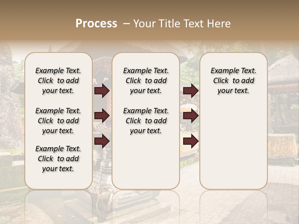 Traditional God Gunung PowerPoint Template