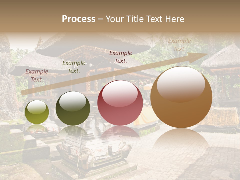 Traditional God Gunung PowerPoint Template