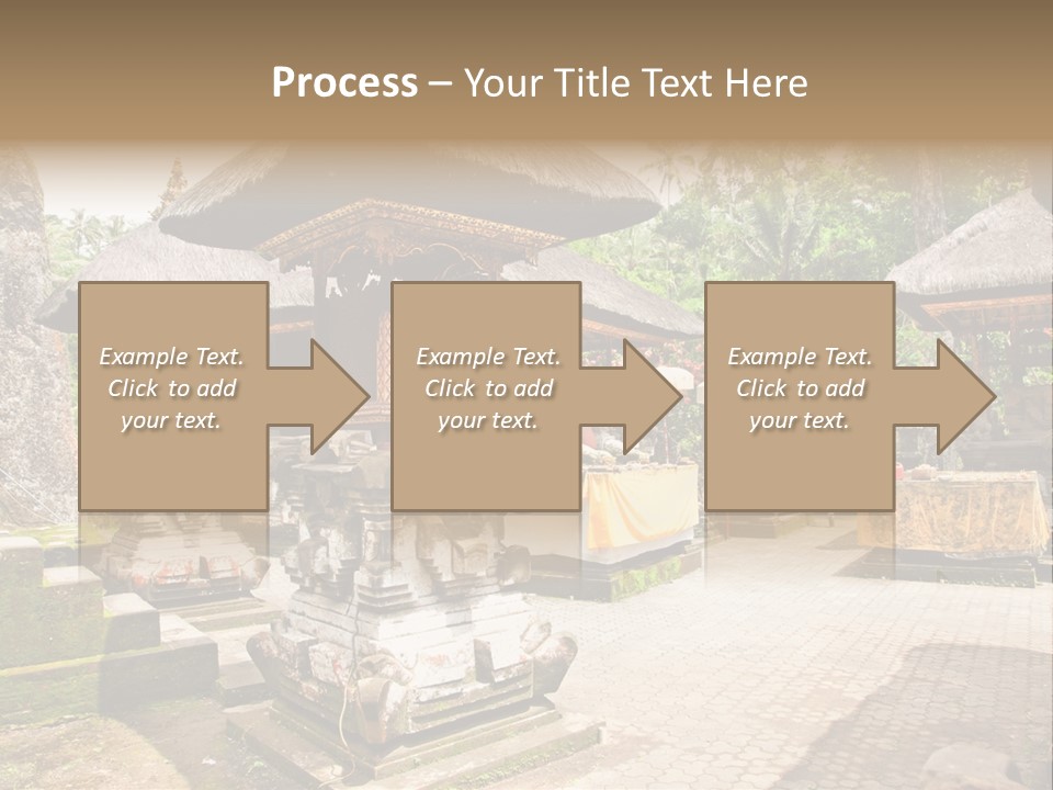 Traditional God Gunung PowerPoint Template