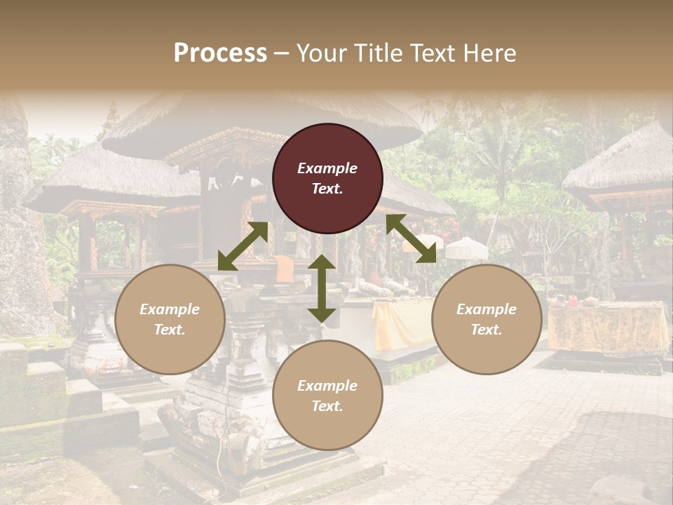 Traditional God Gunung PowerPoint Template