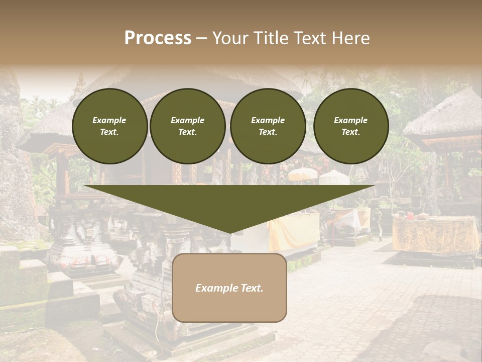 Traditional God Gunung PowerPoint Template