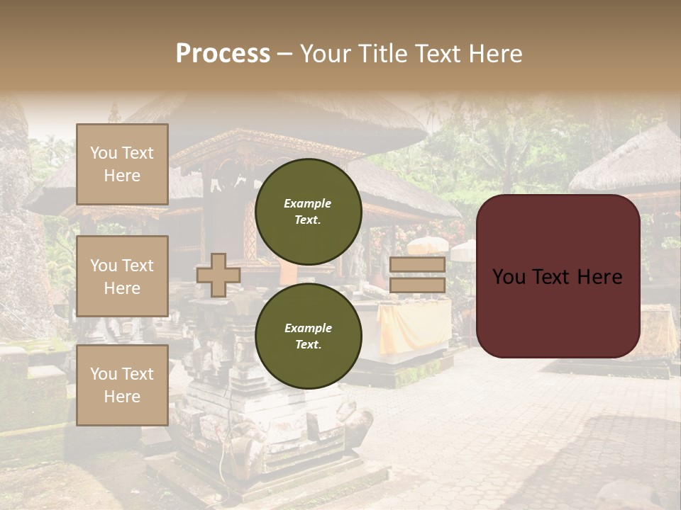 Traditional God Gunung PowerPoint Template
