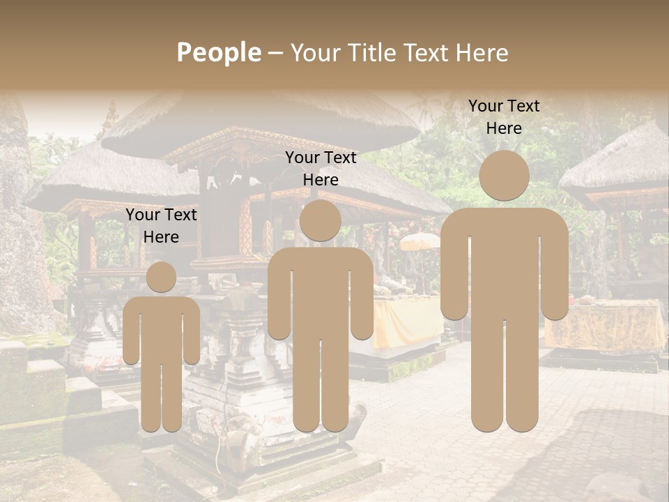 Traditional God Gunung PowerPoint Template