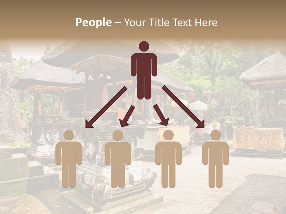 Traditional God Gunung PowerPoint Template