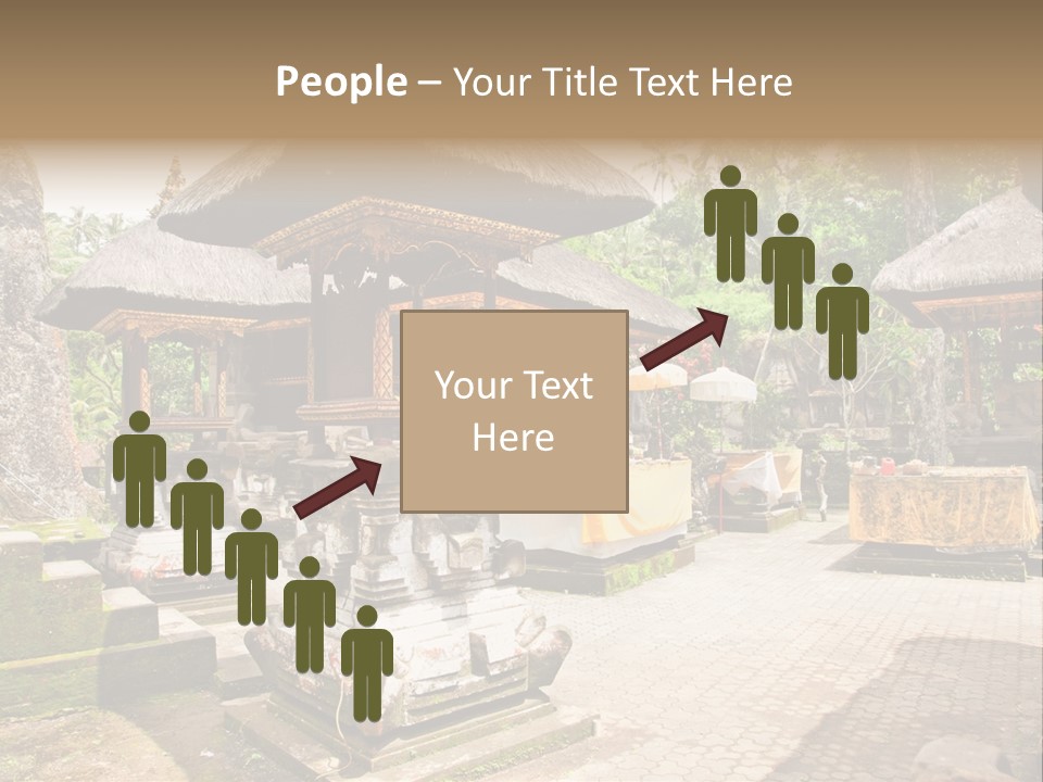 Traditional God Gunung PowerPoint Template