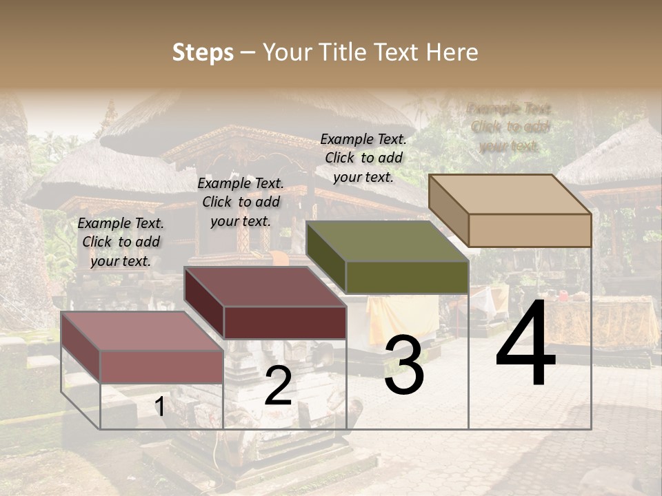 Traditional God Gunung PowerPoint Template