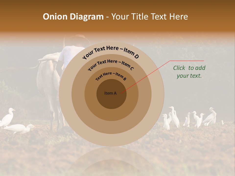 Ocean Morning Arable Land PowerPoint Template