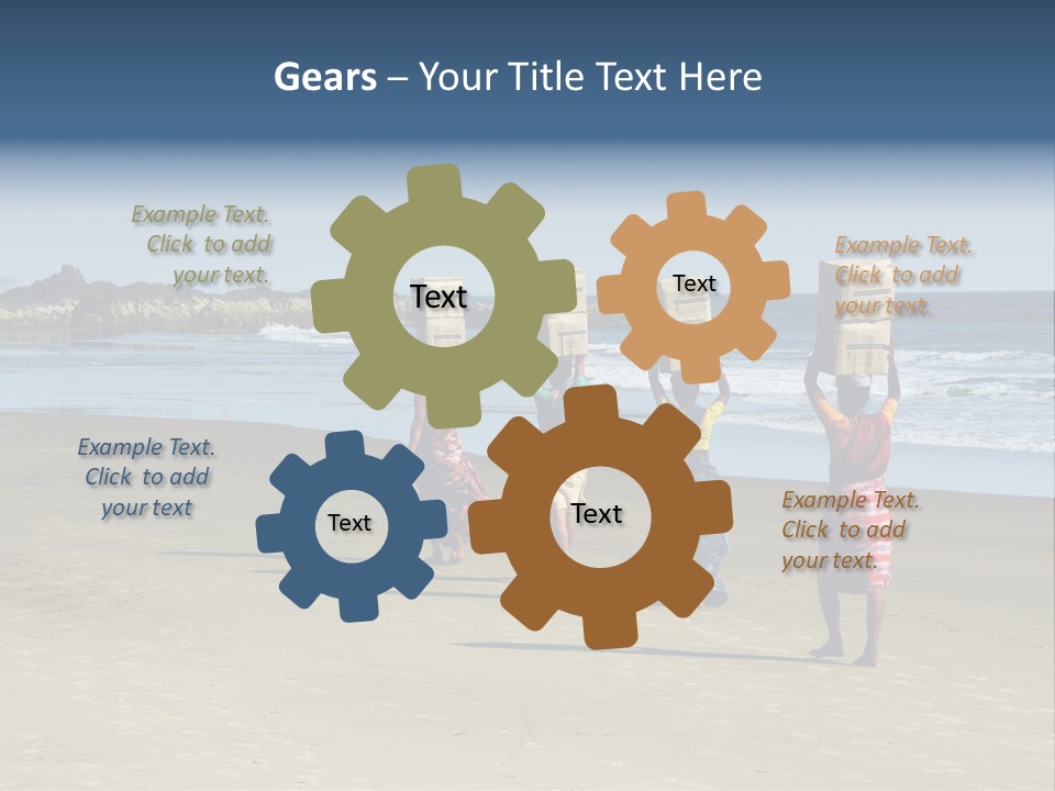 Coastline Asia Tropical PowerPoint Template