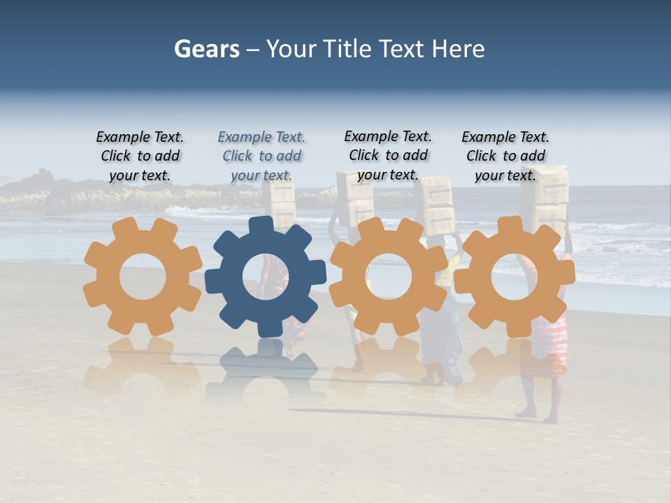 Coastline Asia Tropical PowerPoint Template