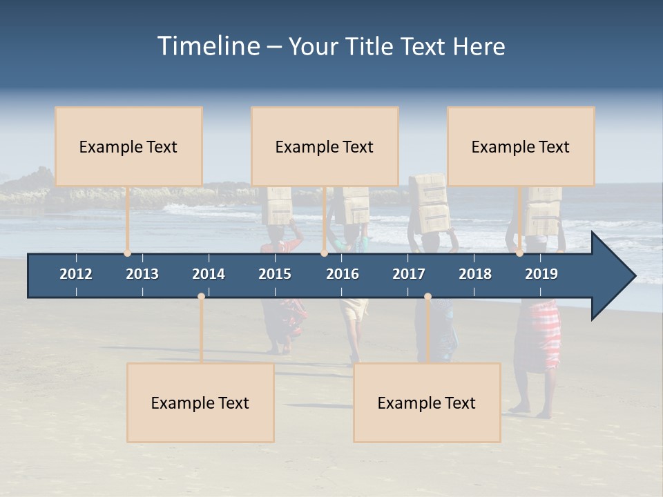 Coastline Asia Tropical PowerPoint Template