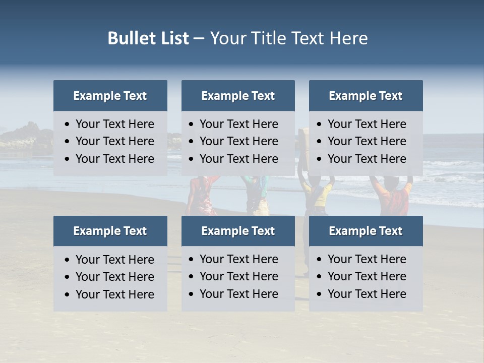 Coastline Asia Tropical PowerPoint Template