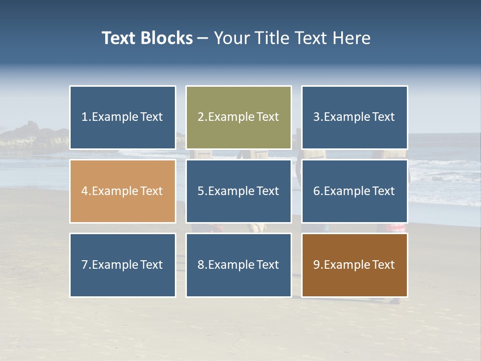 Coastline Asia Tropical PowerPoint Template