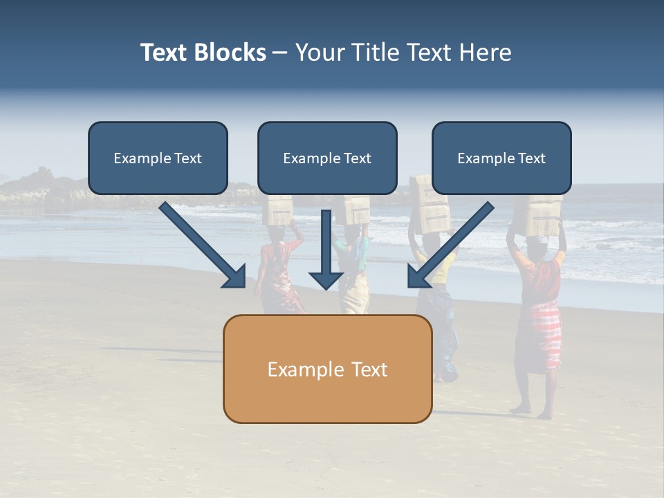Coastline Asia Tropical PowerPoint Template