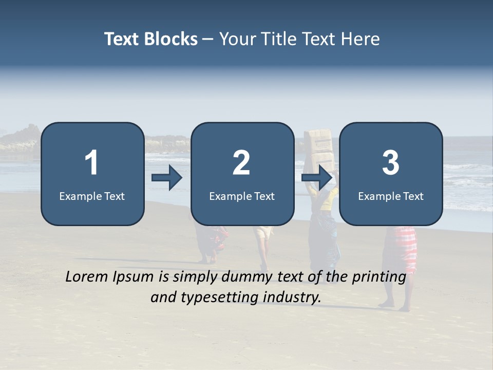 Coastline Asia Tropical PowerPoint Template