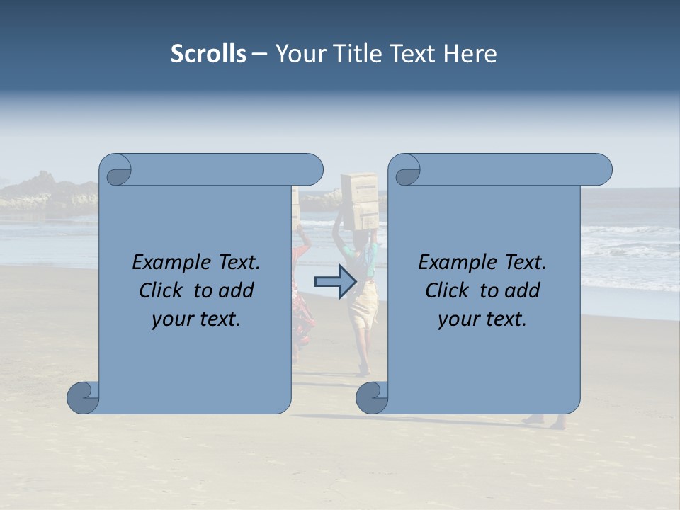 Coastline Asia Tropical PowerPoint Template