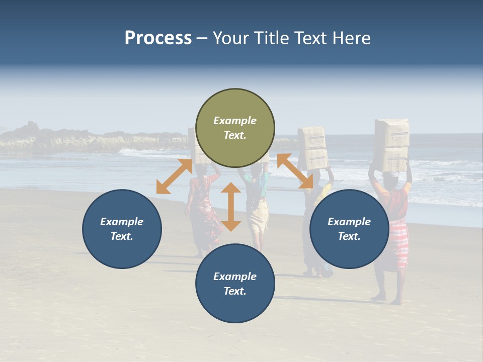 Coastline Asia Tropical PowerPoint Template