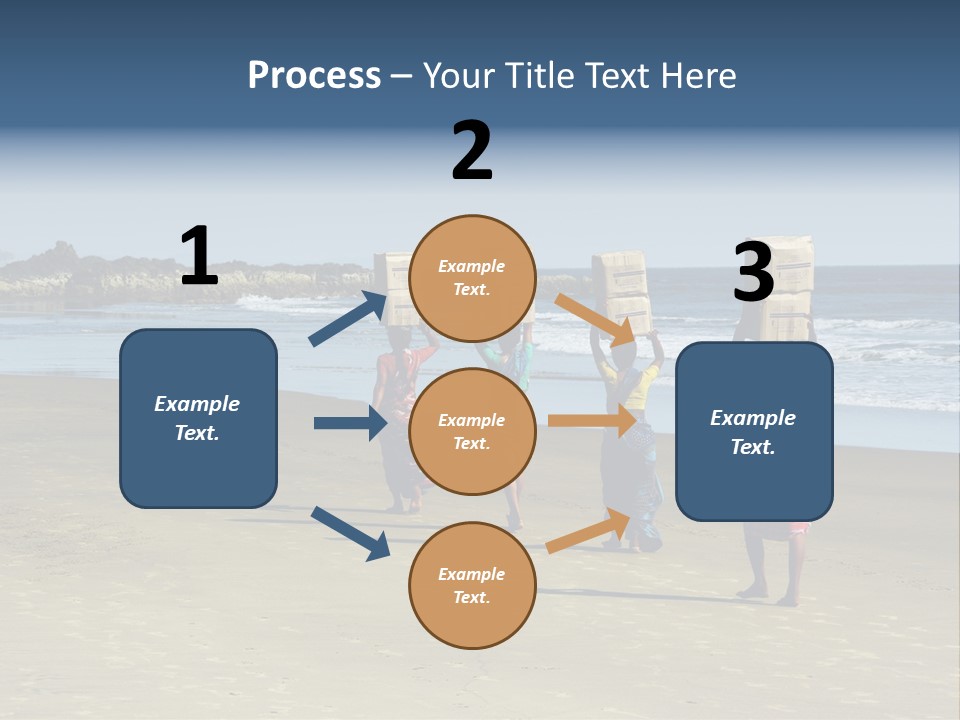 Coastline Asia Tropical PowerPoint Template