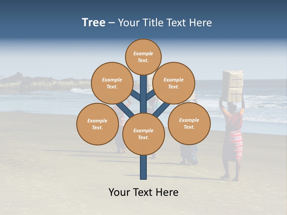 Coastline Asia Tropical PowerPoint Template